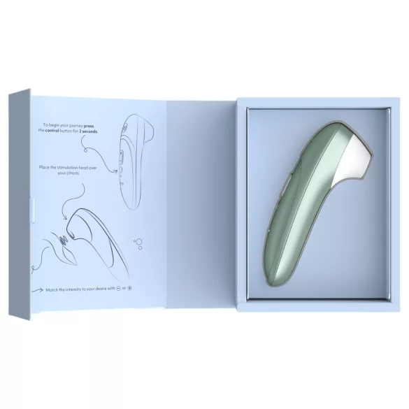 Womanizer Pro - estimulador de clitóris por ondas de ar (verde)