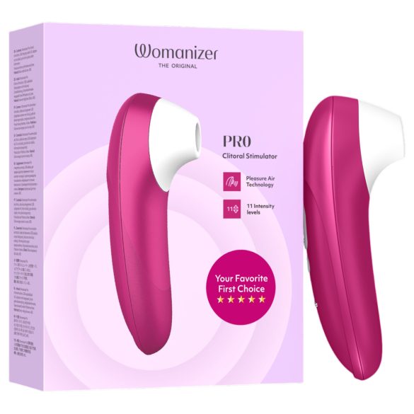 Womanizer Pro - Estimulador de Clitóris com Ondas de Ar (rosa)