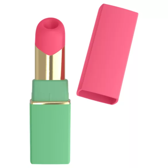 Womanizer Beauty - estimulador de clitóris por ondas de ar em formato de batom (verde)