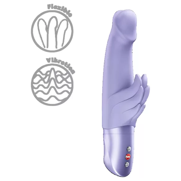 Fun Factory Wicked Angel - vibrador com braço para clitóris (roxo)