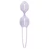 Fun Factory - bolas de Kegel duplas - silicone - roxo