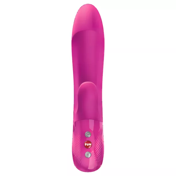 Fun Factory Bi Stronic Embrace - vibrador impulsionador com estimulador de clitóris (rosa)
