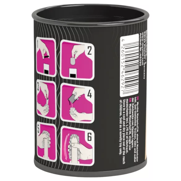 Mystim - masturbador masculino texturizado - Swirl Girl branco