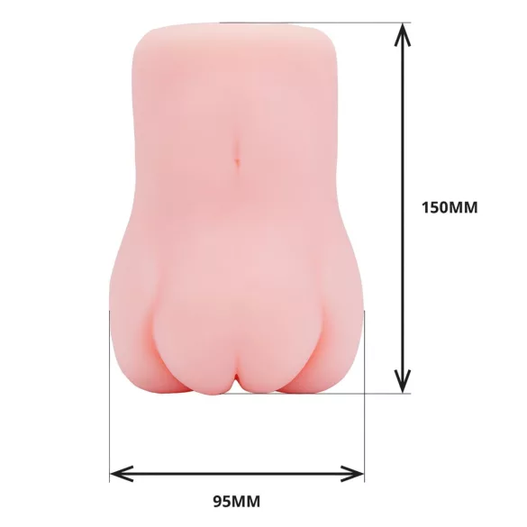 TAMASHII Esposa Luxuriosa - masturbador tipo vagina hentai (cor natural)