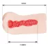 TAMASHII Squeezing Ranch - masturbador masculino tipo vagina de anime (cor natural)