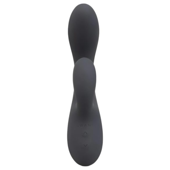le Wand Soft Rabbit - Vibrador com braço clitoriano duplo motor (preto)