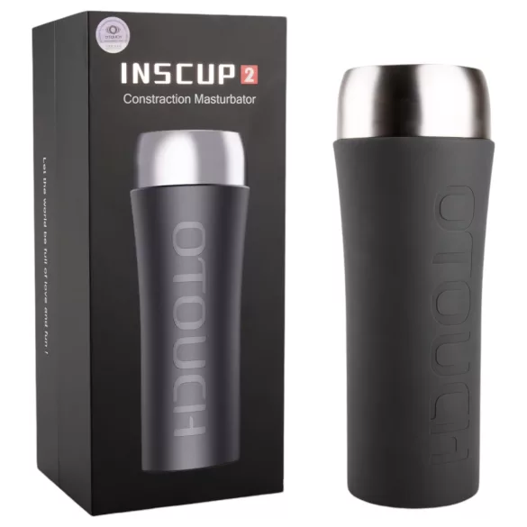 Otouch Inscup 2 - masturbador masculino elétrico - silicone preto