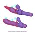 Magic Stick - Vibrador com Pontas Intercambiáveis (Lilás)