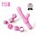 Magic Stick - Vibrador com Pontas Intercambiáveis (Rosa)