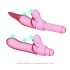 Magic Stick - Vibrador com Pontas Intercambiáveis (Rosa)