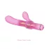 Magic Stick - vibrador com cabeças intercambiáveis (rosa)