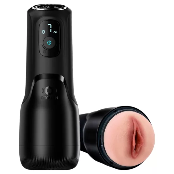 OTOUCH Airturn 4 - masturbador automático de sucção e vibração (preto)