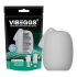 VIBEGGS Encanto das Costelas - Ovo Vibratório Masturbador (branco)
