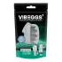 VIBEGGS Ribs Delight - ovo vibratório masturbador - branco