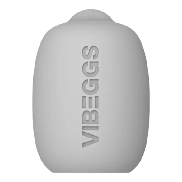 VIBEGGS Ribs Delight - ovo vibratório masturbador - branco