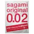 Sagami Original 0,02 - preservativo ultrafino - 55mm - caixa com 3