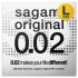 Sagami Original 0,02 L - preservativo - 58mm (1un)