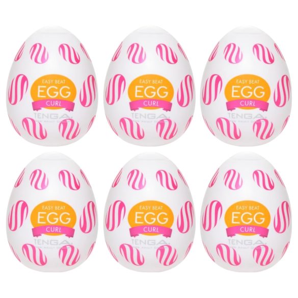 TENGA Egg Curl - Ovo Masturbador (6 unid.)