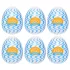 TENGA Egg Wind - masturbador masculino em formato de ovo - kit 6 unidades