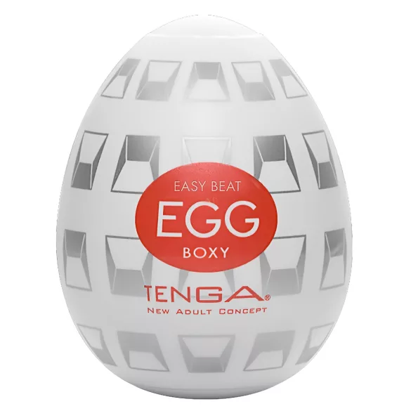 TENGA Egg Boxy - masturbador masculino em formato de ovo - 1 unidade