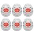 TENGA Ovo Boxy - Masturbadores (6 unid.)