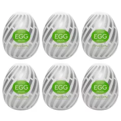   TENGA Egg Brush - masturbador masculino em formato de ovo - kit com 6 unidades