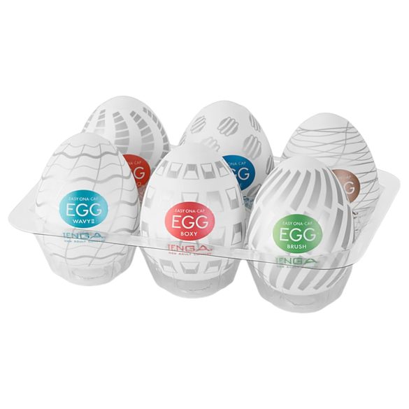 TENGA Egg New Standard - Kit de Masturbadores (6 unid.)