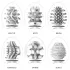 TENGA Egg - masturbador masculino em formato de ovo - kit com 6 unidades