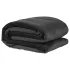 Liberator Fascinator Throw - manta erótica impermeável - microfibra preta