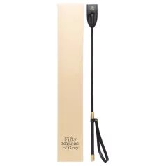   Fifty Shades of Grey - chicote erótico Bound to You - couro preto