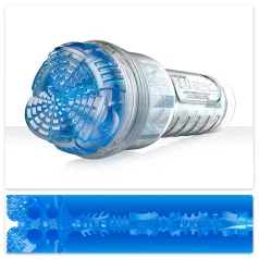 Fleshlight Turbo Core - masturbador com sucção - azul