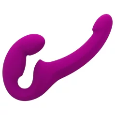  Fun Factory Share Lite - dildo duplo uso sem cintas - silicone rosa
