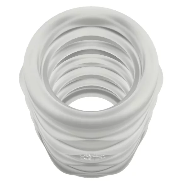 ROMP - masturbador masculino flexível - portátil - transparente