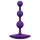 ROMP Amp - plug anal texturizado com esferas - silicone roxo