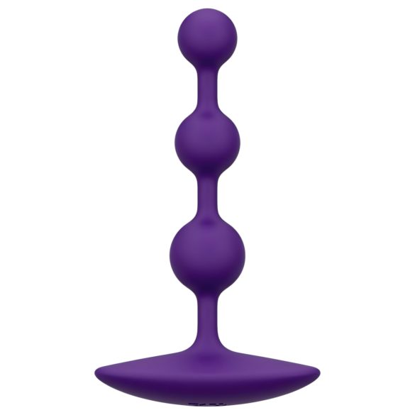 ROMP Amp - dildo anal c/ esferas (roxo)