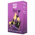 ROMP Amp - dildo anal c/ esferas (roxo)