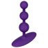 ROMP Amp - dildo anal c/ esferas (roxo)