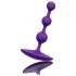ROMP Amp - plug anal texturizado com esferas - silicone roxo