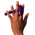 ROMP Amp - dildo anal c/ esferas (roxo)
