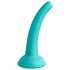 Dillio Curious Five - Dildo de Silicone (15cm) - Turquesa