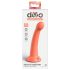 Dillio Segredo Explorador - Dildo Cabeçudo (17cm) - Laranja