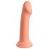 Dillio Grande Herói - Dildo Silicone com Ventosa (17cm) - Laranja