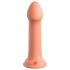 Dillio Grande Herói - Dildo Silicone com Ventosa (17cm) - Laranja