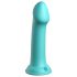 Dillio Grande Herói - Dildo com Ventosa (17cm) - Turquesa