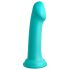 Dillio Grande Herói - Dildo com Ventosa (17cm) - Turquesa