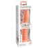 Dillio Wild Thing - Vibrante Dildo Riscado (19cm) - Laranja