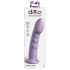 Dillio Super Eight - Dildo roxo com ventosa (21cm)