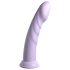 Dillio Super Eight - Dildo roxo com ventosa (21cm)