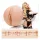 Fleshlight Kenzie Reeves Creampuff - vagina artificial realista (cor natural)