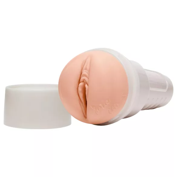 Fleshlight Kenzie Reeves Creampuff - vagina artificial realista (cor natural)